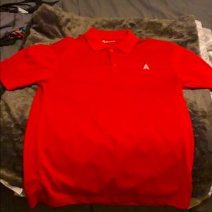 Royal and Awesome golf shirt large